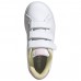 ADIDAS ADVANTAGE BASE JI4195 ΠΑΙΔΙΚΟ ΠΑΠΟΥΤΣΙ SNEAKERS ΚΟΡΙΤΣΙ ΛΕΥΚΟ